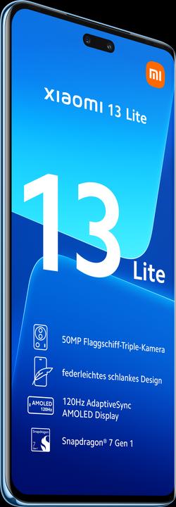 Actual product image Xiaomi 13 Lite (128 GB, Blue, 6.55", Dual SIM, 50 Mpx, 5G)