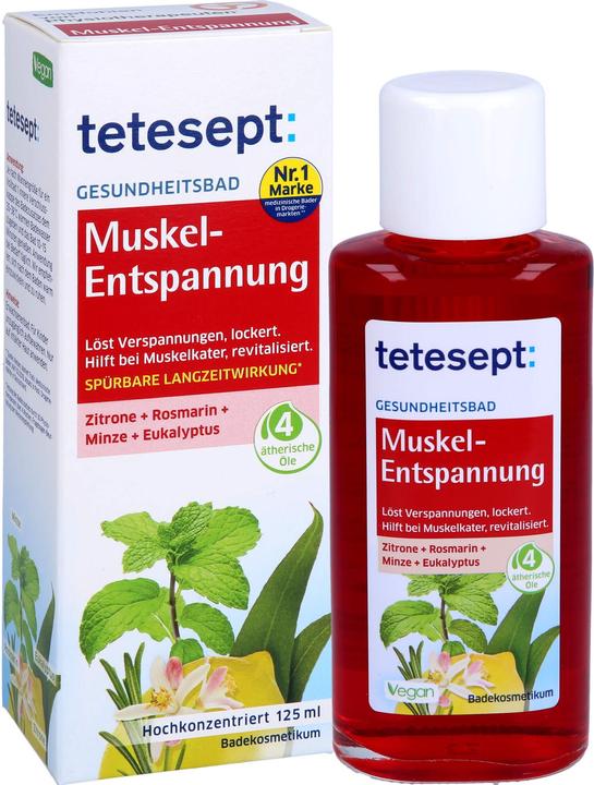 Actual product image Tetesept Bath Muscle relaxation 125 ml (125 ml, Bath oil)