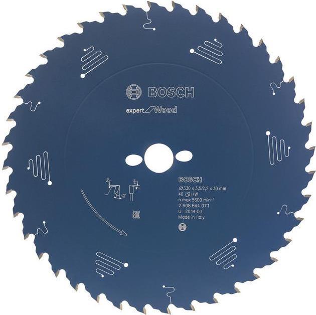 Produktbild Bosch Professional Zubehör Kreissägeblatt Expert for Wood, 190 x 30 x 2,6 mm, 48