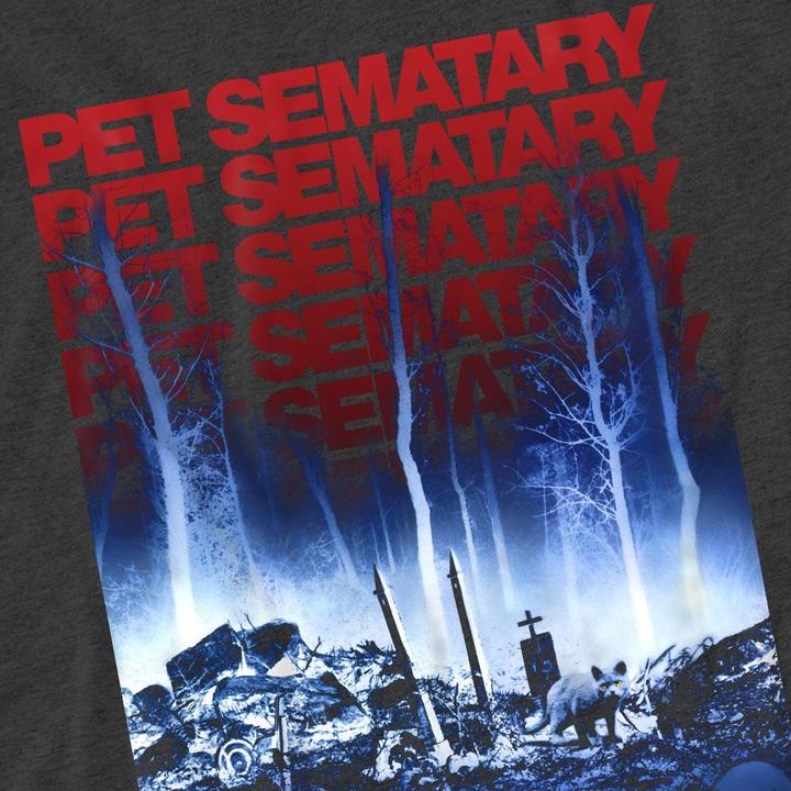 Actual product image Pet Sematary Unisex Adult T-Shirt (XXL)