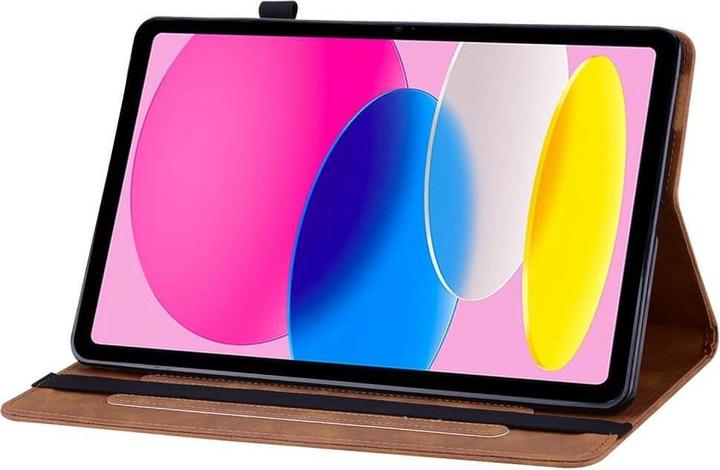 Immagine prodotto Cover-Discount iPad 2022 (10.Gen) - cover protettiva con cerniera marrone (iPad 2022 (10a generazione))