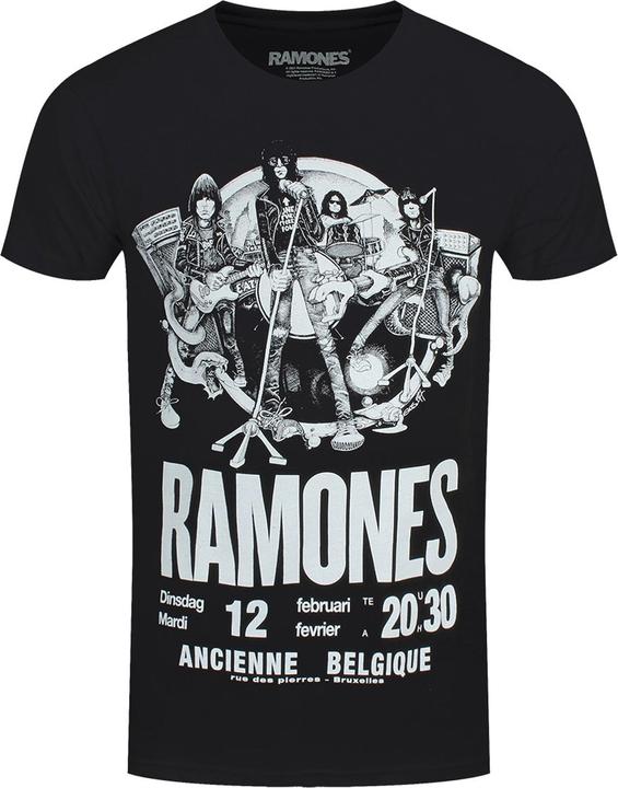 Image du produit Ramones Belgique TShirt (XXL)