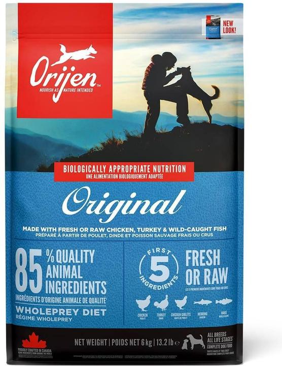 Produktbild Orijen Dog Original (Adult, 1 Stk., 6000 g)