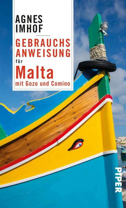 Actual product image Gebrauchsanweisung für Malta (German, Agnes Imhof, 2018)