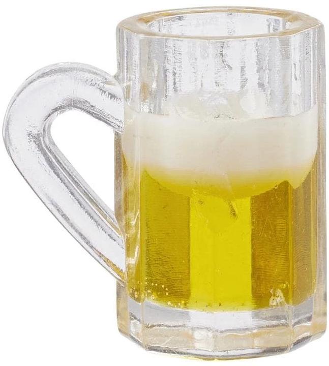 Produktbild Hobby Fun Mini-Utensilien Bierglas 1.5 cm, 2 Stück (0.03 l, 2 x)