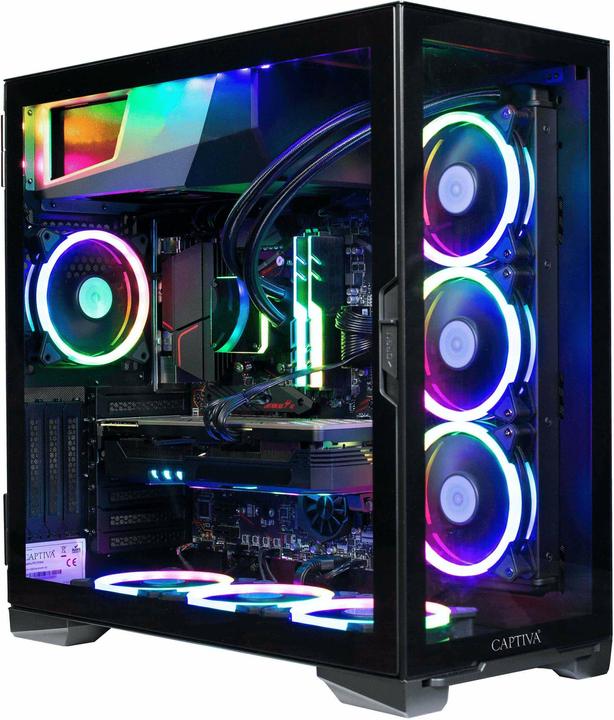 Image du produit Captiva I74-957 (Intel Core i7-11700F, 32 Go, 1000 Go, GeForce RTX 4060 Ti)