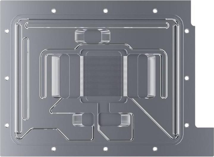 Image du produit Alphacool Bloc de glace Aurora Geforce RTX 4090 Strix + TUF avec plaque arrière