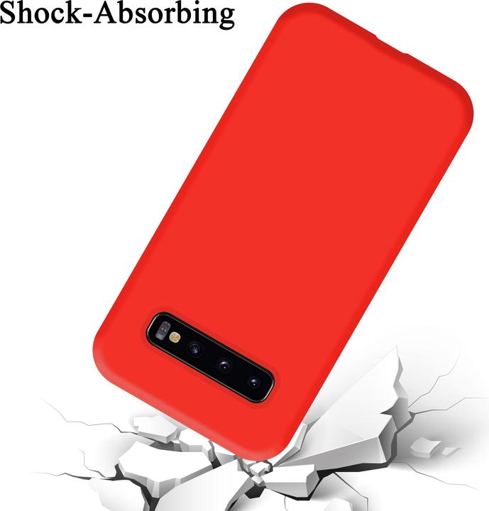 Immagine prodotto Cadorabo Copertura della cassa del silicone liquido TPU (Samsung Galaxy S10+)