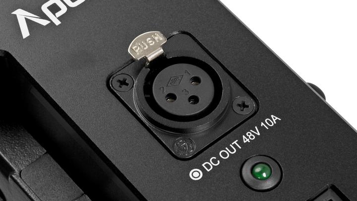 Actual product image Aputure 2-Bay Battery Power Station V-Mount Output 480w