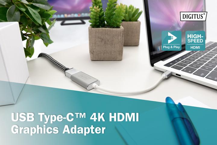 Immagine prodotto Digitus USB C a (HDMI, 4.60 cm)
