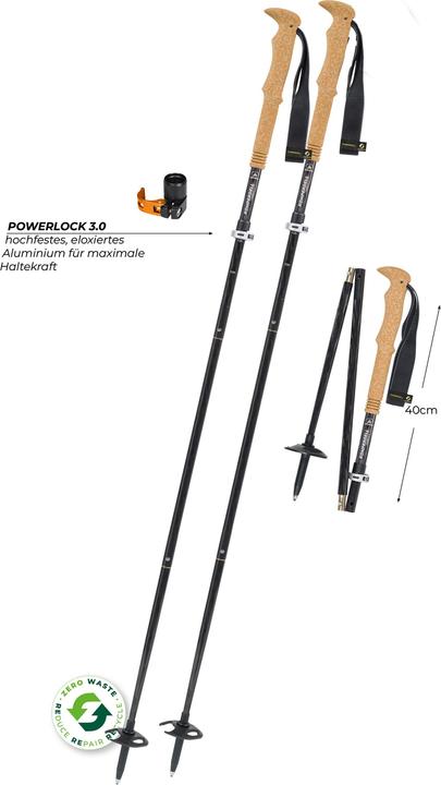 Produktbild Komperdell FX Lite Carbon Vario Summit (115 - 135 cm)