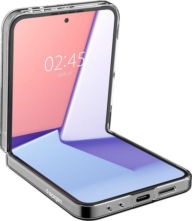 Actual product image Spigen Airskin PC Back Cover Transparent Samsung Galaxy Z Flip 6 (Samsung Galaxy Z Flip6)