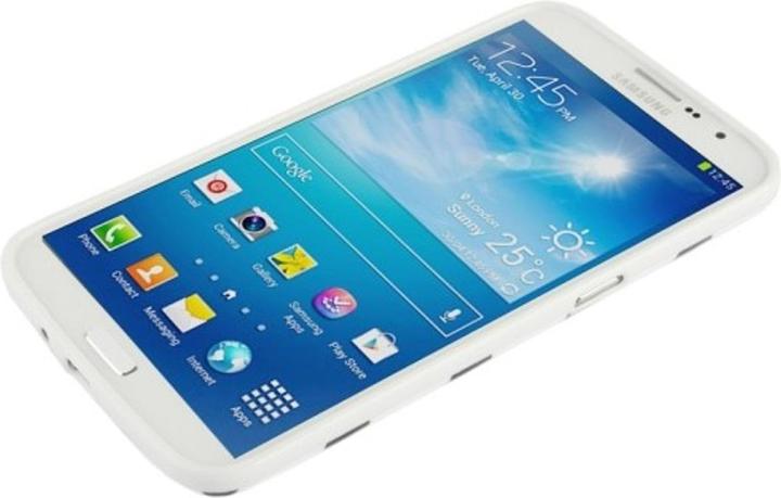 Produktbild König Design Schutzhülle TPU Punkte Case für Handy Samsung Galaxy Mega 6.3 / i9200 weiss/schwarz (Samsung Galaxy Mega 6.3)