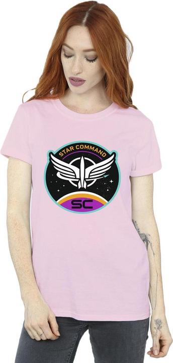 Immagine prodotto Disney Lightyear Star Command Circle Maglietta Ampia Donna (XL)