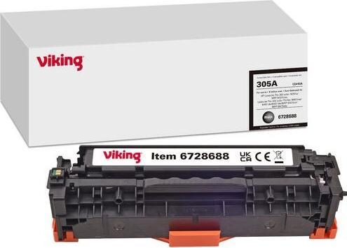 Produktbild Viking Tonerkartusche Kompatibel HP 305A CE410A Schwarz (BK)