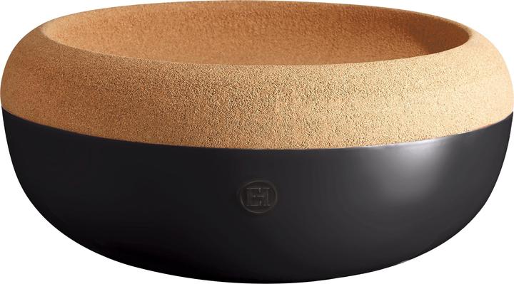 Actual product image Emile Henry Fruit bowl 36 cm 1 piece, Black (36 cm, 6.50 l, 1 x)