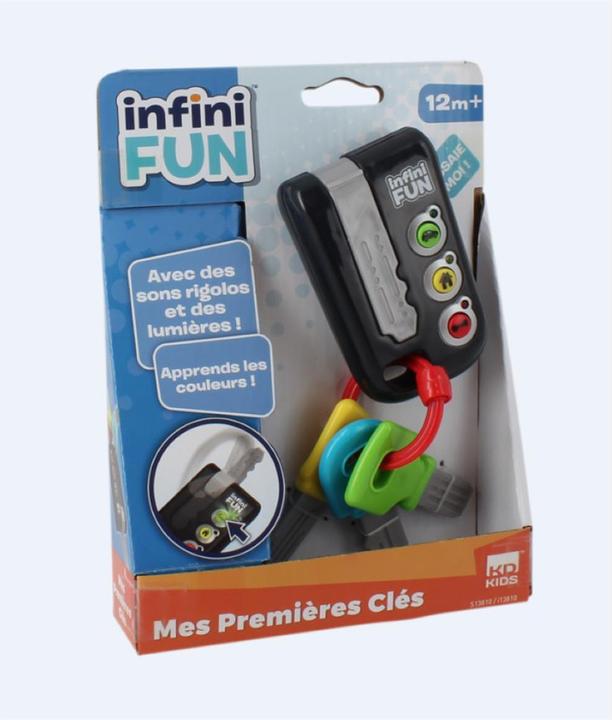Actual product image KD Toys Infinite Fun Sound Keys (French)