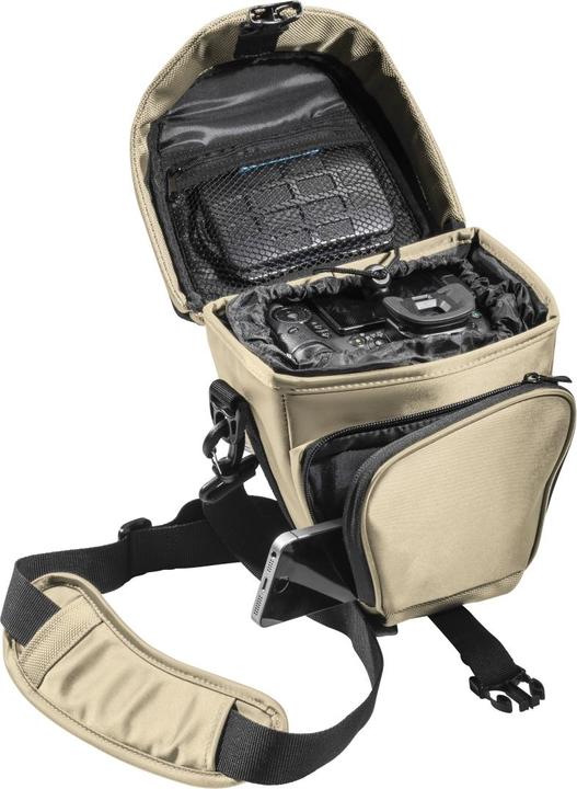 Produktbild mantona Premium Colttasche sand (Kamera Schultertasche, Kamera Bereitschaftstasche, 6.56 l)