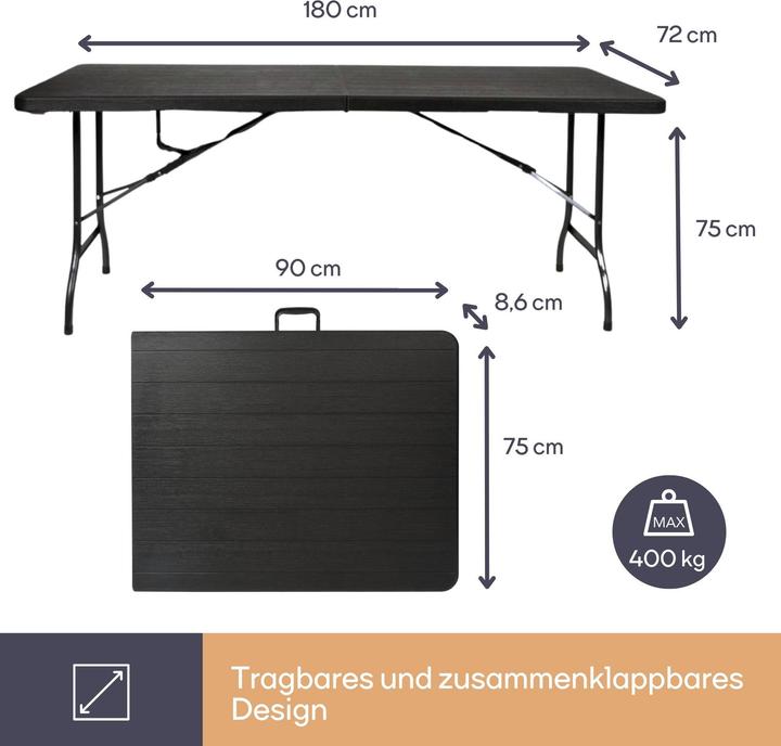 Produktbild Perel KlapptischOptik