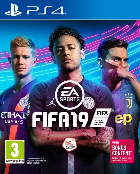 Produktbild EA Games Fifa 19 (PS4, Multilingual)