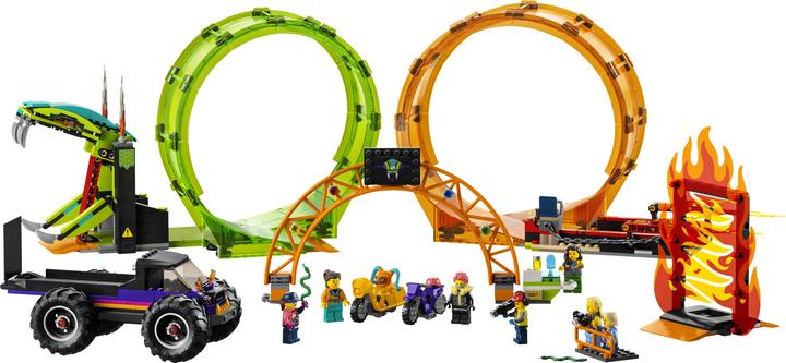 Actual product image LEGO Stunt show double looping (60339, LEGO City)
