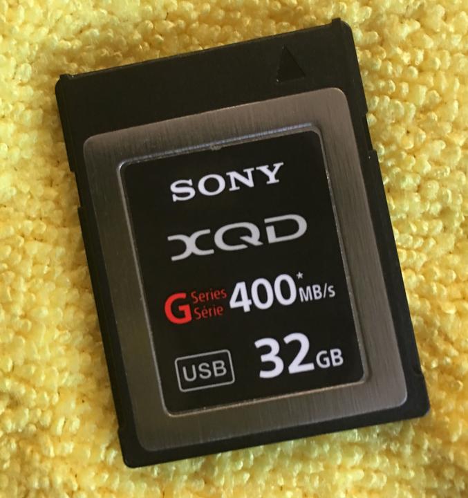 Actual product image Sony XQD G Series (32 GB, XQD)