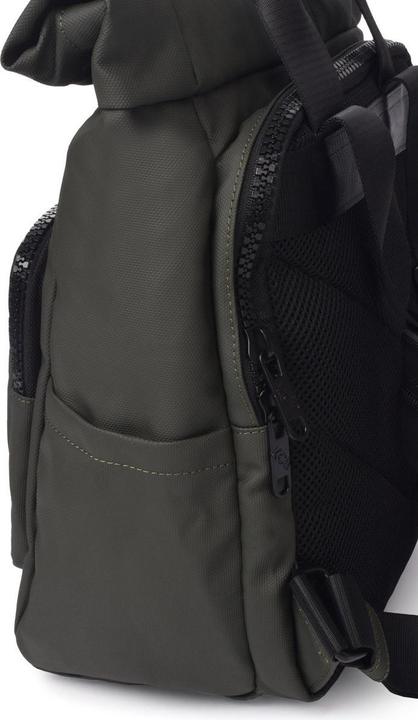 Actual product image KCB Medium-sized anti-theft backpack Cube, khaki