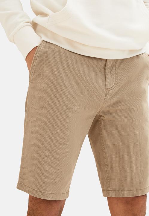 Actual product image Tom Tailor Slim-fit chino shorts with zip, button and side pockets (33)