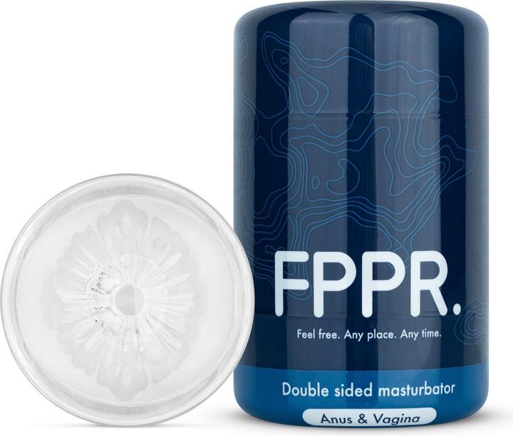 Actual product image Fppr Double-Sided Masturbator (vagina - anal)