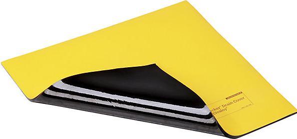 Actual product image Pig Original DrainBlocker® drain cover, made of PU, LxWxH 1070 x 1070 x 13 mm. (Plastic)