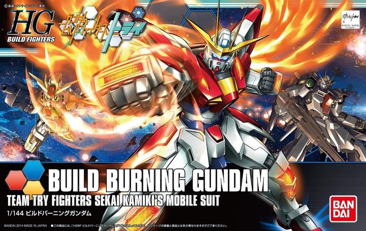 Produktbild Bandai GUNDAM - HGBF 1/144 Build Burning Gundam Sekai Kamiklis - Model Kit