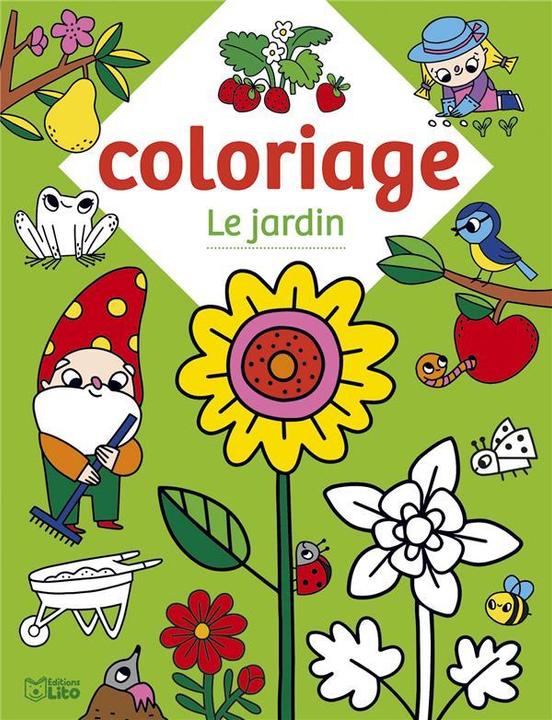 Produktbild Le jardin : coloriage (Französisch, Notaert Amandine, 2023)