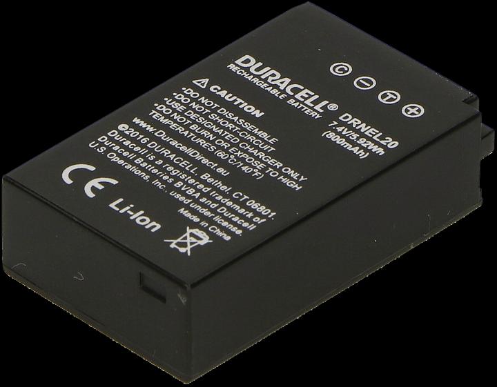 Image du produit Duracell Accu Li-Ion 800 mAh pour Nikon EN-EL20 (Batterie de l'appareil photo)