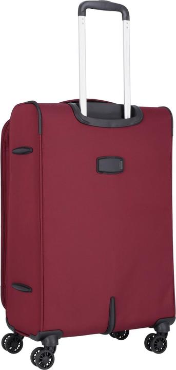 Actual product image D&N Travel Line 9504 4-wheel trolley M 67 cm with expansion fold (67 l, M (50 - 90l))