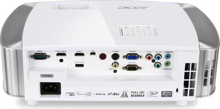 Produktbild Acer H7550st (Full HD, 3000 lm, 0.69 - 0.76:1)