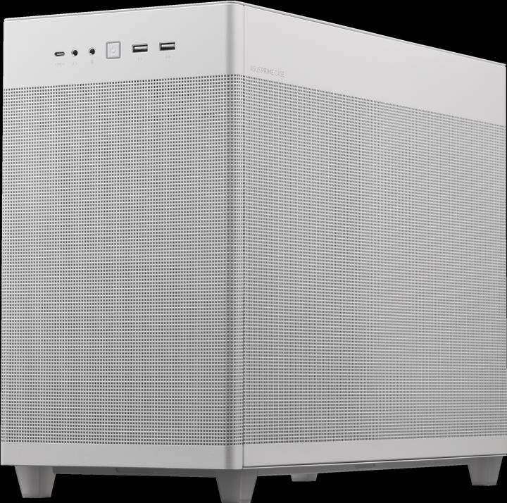 Productafbeelding ASUS Prime AP201 MicroATX Case - wit (mATX)