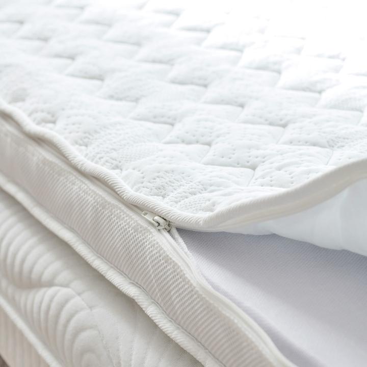 Image du produit Loberon Topper Danisar blanc (90 x 200 cm)