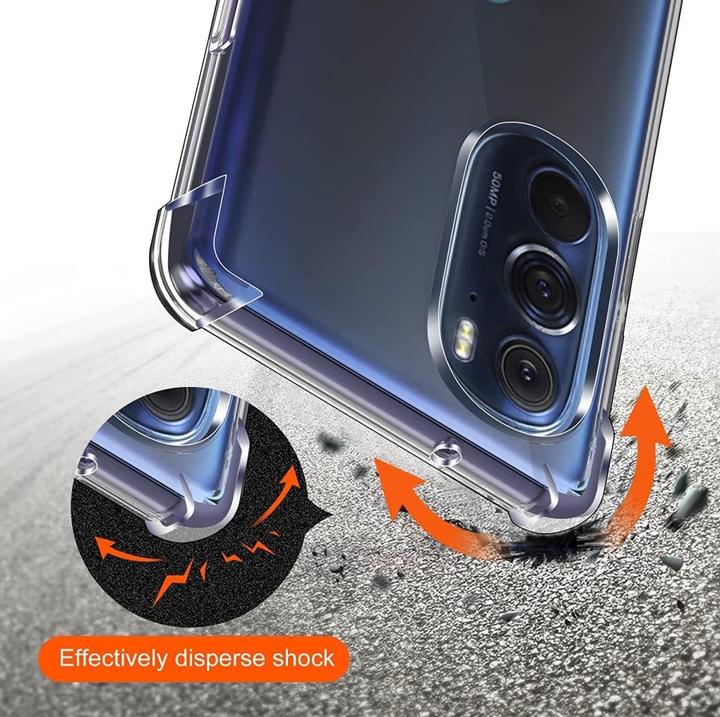 Immagine prodotto Screenguard Motorola Edge 30 Pro Custodia Crystal Soft Airbag Bumper (Motorola Edge 30 Pro)