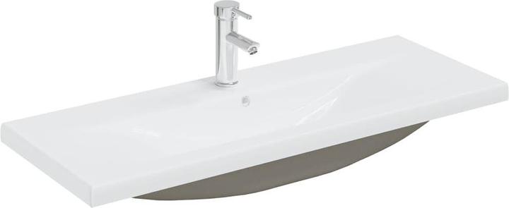 Actual product image VidaXL Bathroom furniture set washbasin vanity unit washbasin 2-piece wood-based material
