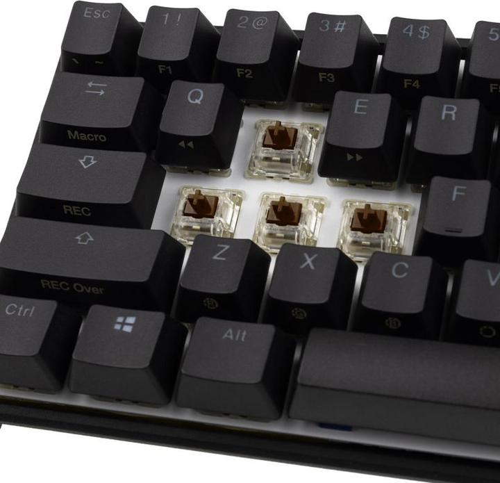 Immagine prodotto Ducky Tastiera da gioco Mecha Pro SF, Cherry MX-Brown (USA) (US, Cablato)