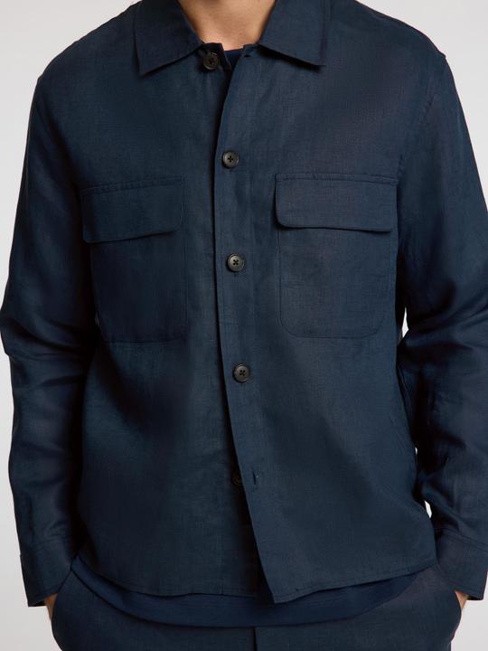 Actual product image Selected Homme 100% linen overshirt (54)