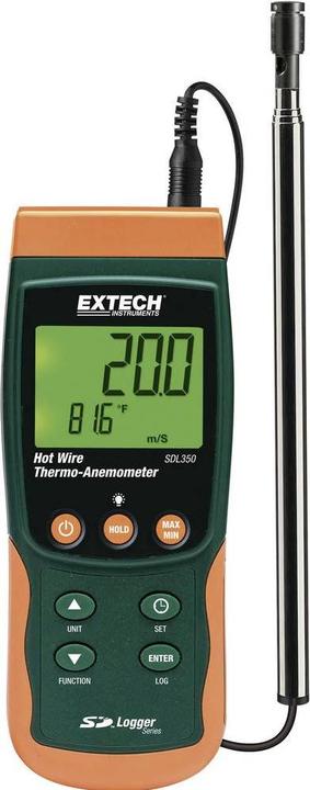 Produktbild Extech Anemometer SDL350 0.4 bis 25 m/s