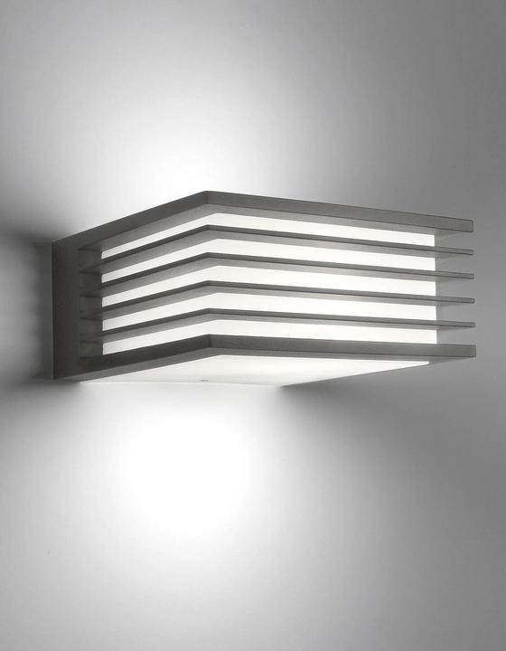 Actual product image Philips myGarden ES Wall lamp Shades 15W, Anthracite (2480 lm, E27, IP44)