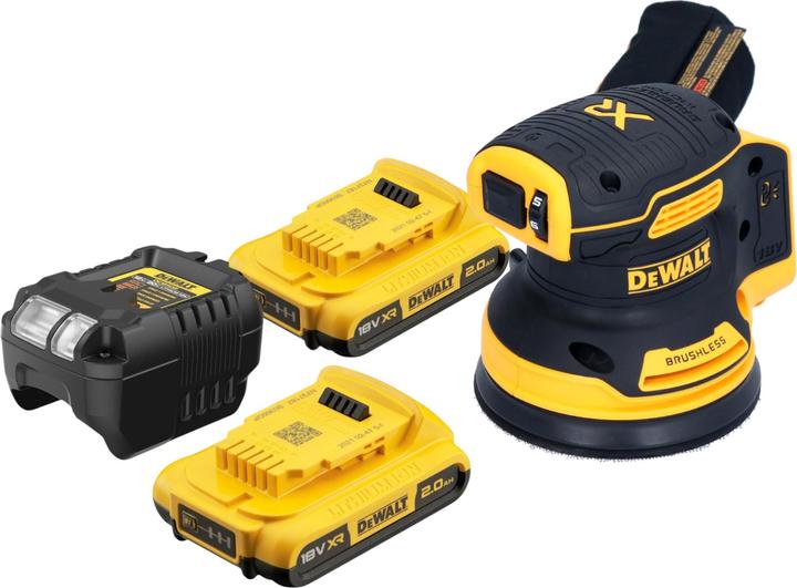 Actual product image DeWalt DCW210N Cordless Random Orbital Sander 125mm 18V Brushless - without battery, without (Eccentric grinder)