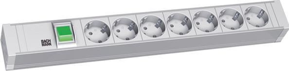 Produktbild EFB Elektronik Steckdosenleiste (7 x, CEE 7/3, 2 m)