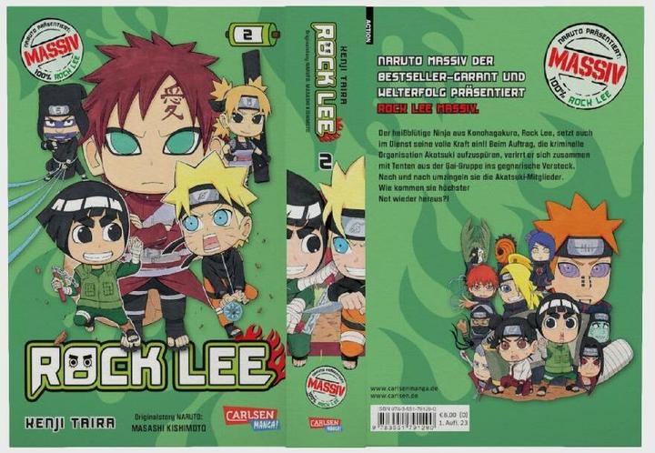 Produktbild Rock Lee Massiv 2 (Deutsch, Masashi Kishimoto, Kenji Taira, Miyuki Tsuji, 2023)