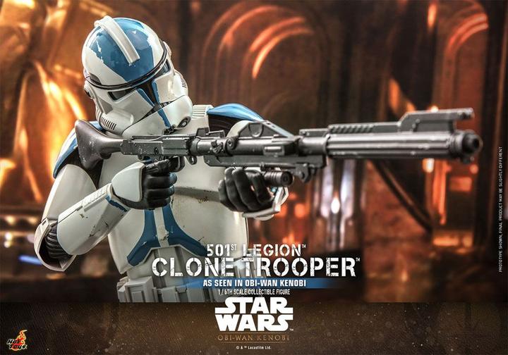 Actual product image Hot Toys Star Wars: Obi-Wan Kenobi 1/6 501st Legion Clone Trooper