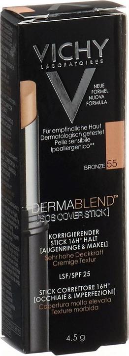 Produktbild Vichy Dermablend SOS Cover Stick (55 Bronze)