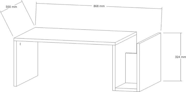 Produktbild Kalune Design Averi (86.8 x 50 x 32.4 cm)
