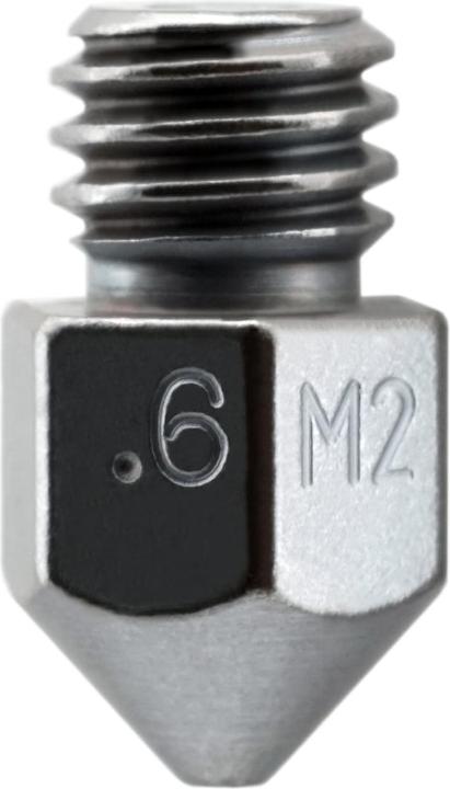 Produktbild MicroSwiss Micro-Swiss Düse MK8 High Speed Stee 0.6 mm M2 Hardened High Speed Steel Nozzle (Düse)